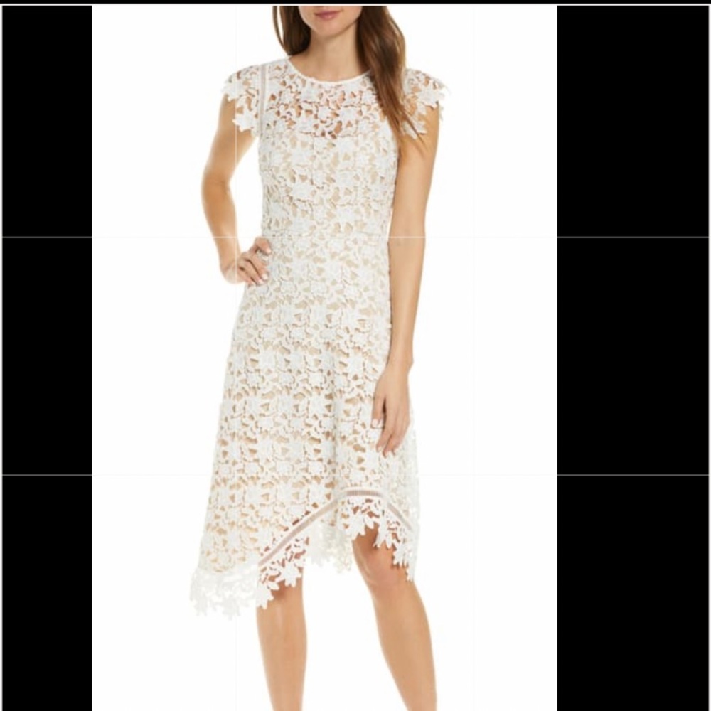Eliza J white dress sz 2